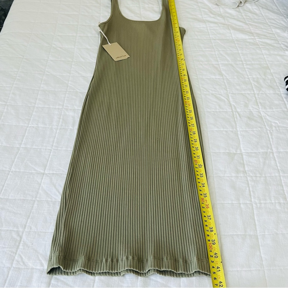 NWT Wilfred ribbed tank dress